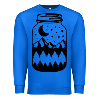 True Royal View jar Premium Sweatshirt - Unal Design
