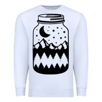 White View jar Premium Sweatshirt - Unal Design