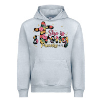 Heather Grey she is strong proverbs 31 25 Urban Hoodie - JahusDesignShop