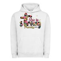 Pigment Lunar Rock she is strong proverbs 31 25 Urban Hoodie - JahusDesignShop