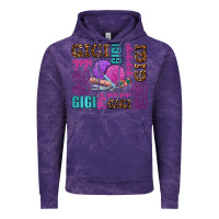 Cloud Purple gigi gigi with knitting Vintage Hoodie - AdoDesignShop
