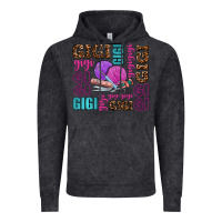 Vintage Black gigi gigi with knitting Vintage Hoodie - AdoDesignShop