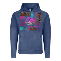 Vintage Denim gigi gigi with knitting Vintage Hoodie - AdoDesignShop