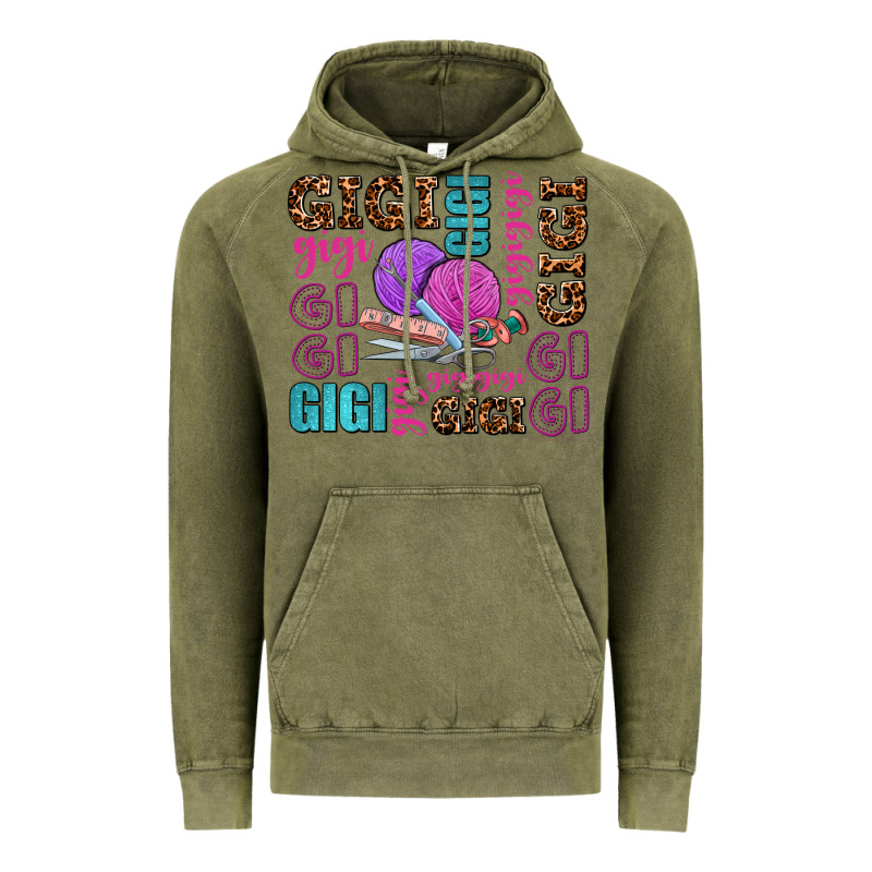 Gigi Gigi With Knitting Vintage Hoodie by AdoDesignShop | Teevron