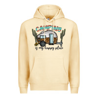 Pina Colada camping is my happy place Premium Hoodie - CowhideDigitalArt