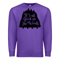 Purple its all good in the woods Premium Sweatshirt - Unal Design