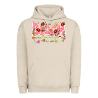 Pigment French Oak bloom where you are planted Urban Hoodie - JahusDesignShop