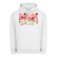 Pigment Lunar Rock bloom where you are planted Urban Hoodie - JahusDesignShop