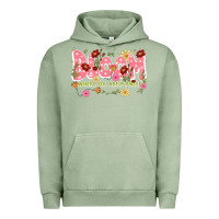 Pigment Oil Green bloom where you are planted Urban Hoodie - JahusDesignShop