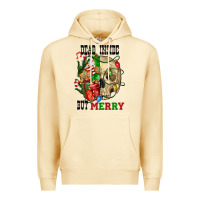 Pina Colada Dead İnside But Merry Human Skull Premium Hoodie - FaDigitalArtStudio
