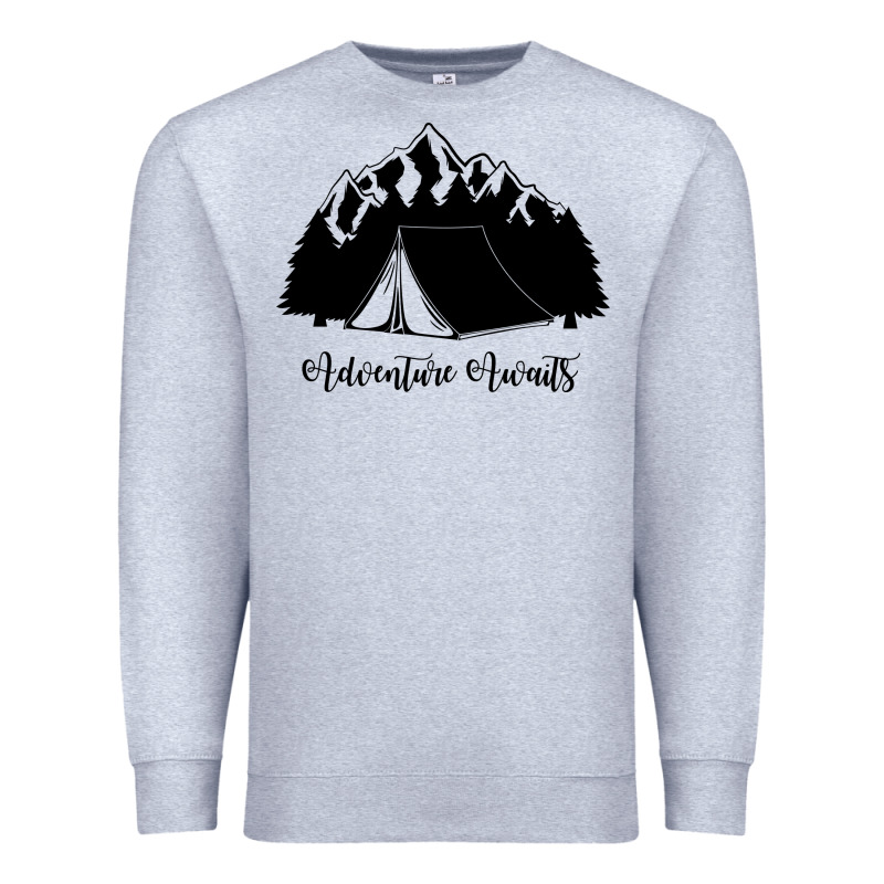 Adventure Camping Premium Sweatshirt by Unal Design | Teevron