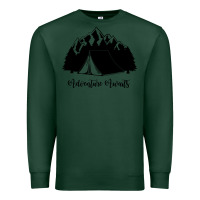 Sports Green Adventure Camping Premium Sweatshirt - Unal Design