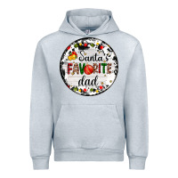 Heather Grey christmas  santas favourite Urban Hoodie - AdoDesignShop