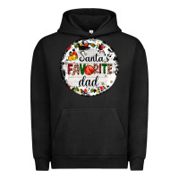 Pigment Black christmas  santas favourite Urban Hoodie - AdoDesignShop