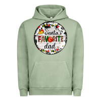 Pigment Oil Green christmas  santas favourite Urban Hoodie - AdoDesignShop