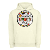 Pigment Pistachio christmas  santas favourite Urban Hoodie - AdoDesignShop