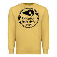 Antique Gold Camping Premium Sweatshirt - Unal Design