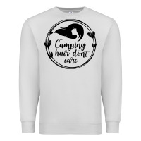 Dove Grey Camping Premium Sweatshirt - Unal Design