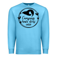 Ocean Blue Camping Premium Sweatshirt - Unal Design