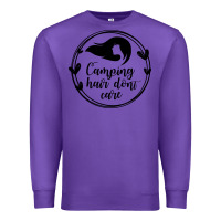 Purple Camping Premium Sweatshirt - Unal Design