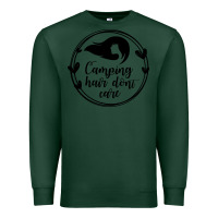 Sports Green Camping Premium Sweatshirt - Unal Design