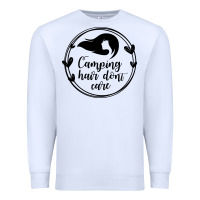 White Camping Premium Sweatshirt - Unal Design