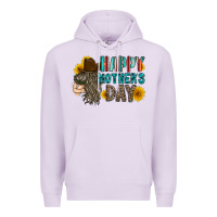 Lilac happy mothers day Premium Hoodie - RacoonDesign