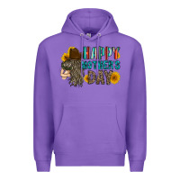 Purple happy mothers day Premium Hoodie - RacoonDesign