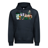 Navy hunter green hockey coffee cups Urban Hoodie - AdoDesignShop