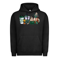 Pigment Black hunter green hockey coffee cups Urban Hoodie - AdoDesignShop