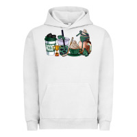 Pigment Lunar Rock hunter green hockey coffee cups Urban Hoodie - AdoDesignShop