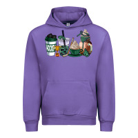 Tulip hunter green hockey coffee cups Urban Hoodie - AdoDesignShop