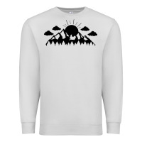 Dove Grey View Premium Sweatshirt - Unal Design