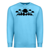Ocean Blue View Premium Sweatshirt - Unal Design
