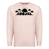 Pale Pink View Premium Sweatshirt - Unal Design