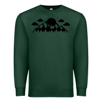 Sports Green View Premium Sweatshirt - Unal Design