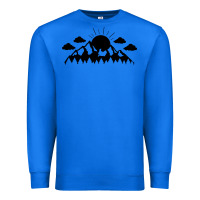 True Royal View Premium Sweatshirt - Unal Design