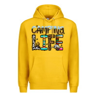 Lemon camping life Premium Hoodie - CowhideDigitalArt