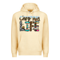 Pina Colada camping life Premium Hoodie - CowhideDigitalArt