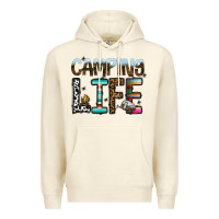 Sandshell camping life Premium Hoodie - CowhideDigitalArt