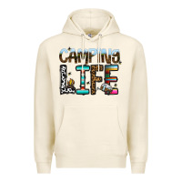 Tofu camping life Premium Hoodie - CowhideDigitalArt