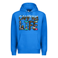 True Royal camping life Premium Hoodie - CowhideDigitalArt