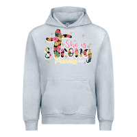 Heather Grey she is strong proverbs 31 25 Urban Hoodie - JahusDesignShop