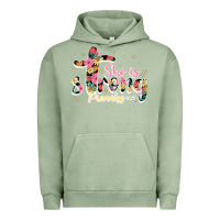 Pigment Oil Green she is strong proverbs 31 25 Urban Hoodie - JahusDesignShop