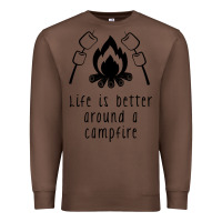 Chestnut life is better around a campfire Premium Sweatshirt - Unal Design