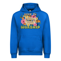 Cobalt made to worship Urban Hoodie - JahusDesignShop