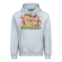 Heather Grey made to worship Urban Hoodie - JahusDesignShop