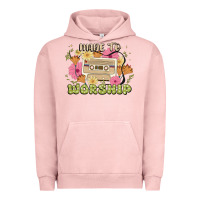Pigment Salmon made to worship Urban Hoodie - JahusDesignShop