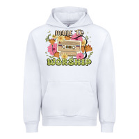 White made to worship Urban Hoodie - JahusDesignShop