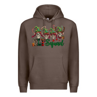 Coffee Elf squad skulls Premium Hoodie - FaDigitalArtStudio